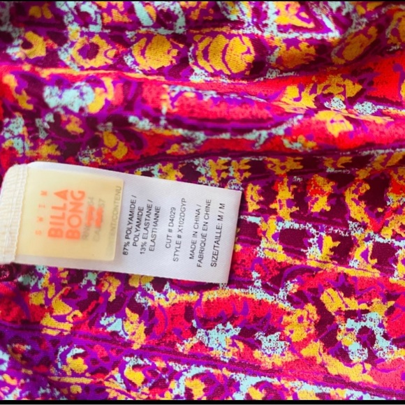 NWOT Billabong one piece halter bathing suit - Picture 5 of 6